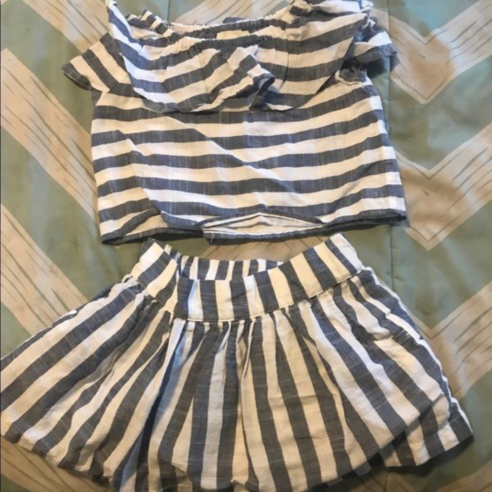 18 month old top and skirt